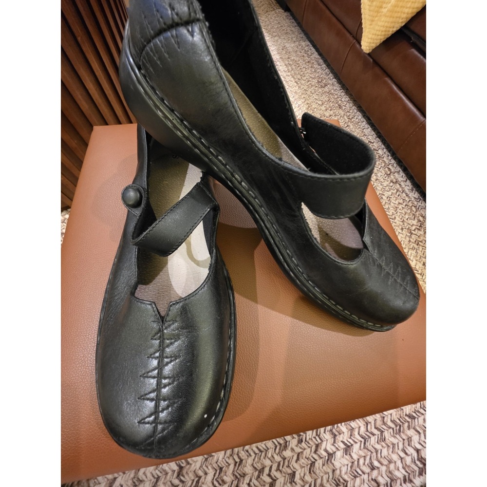 Bass Bryant Mary Jane Black Flat Shoes Size 10
